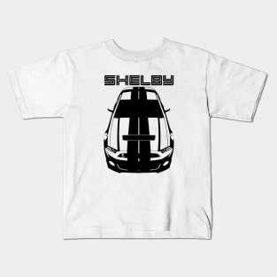 Mustang Shelby GT500 2013-2014 - Black lines Kids T-Shirt